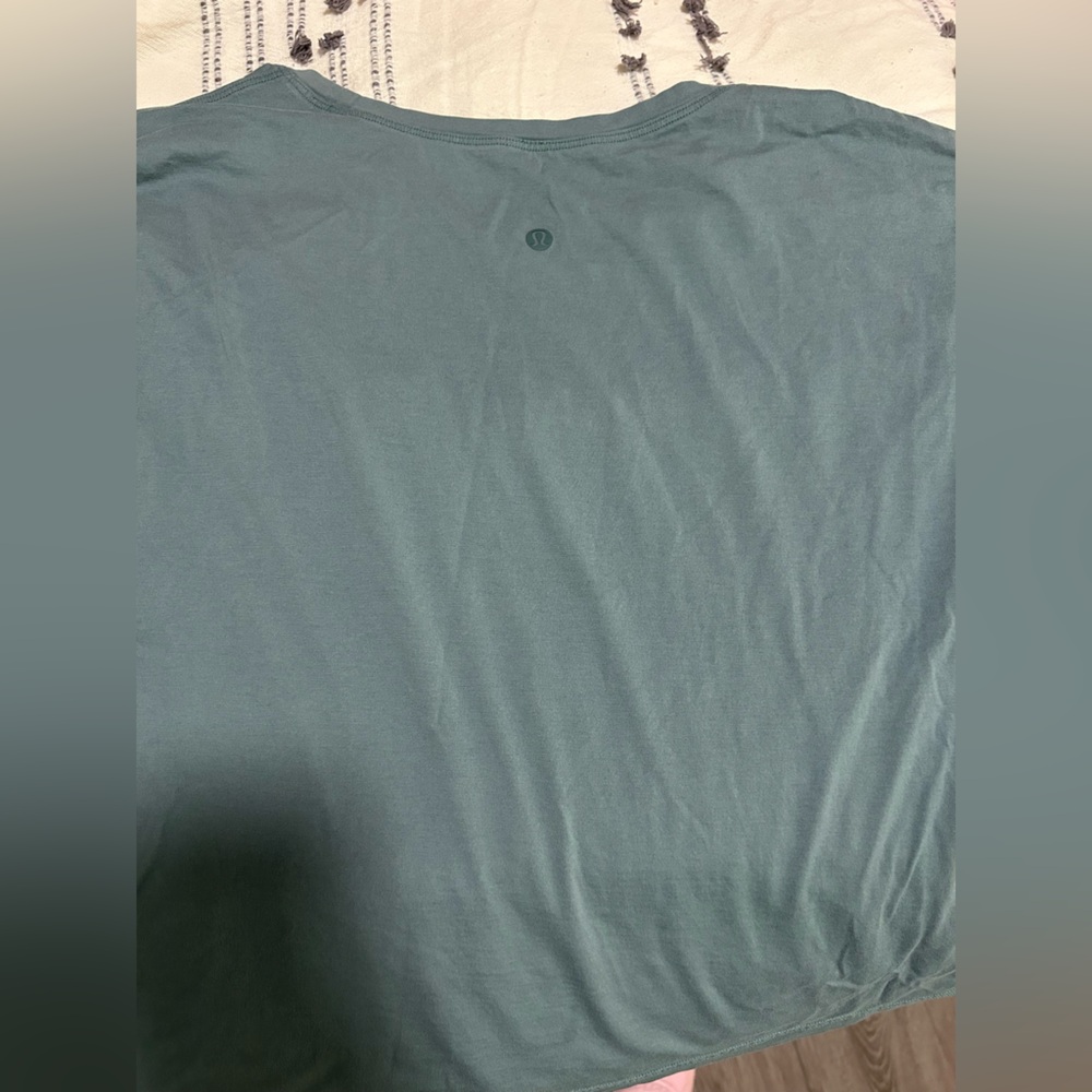 lululemon Green Shirt